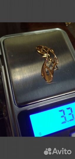 Золотые серьги СССР