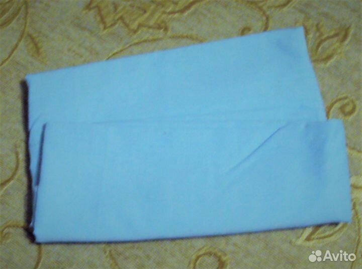 Отрез ткани новый СССР голубой 2,8м х 90см 100руб