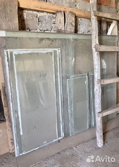 Деревянные Окна Остекленные Рамы Стекла бу