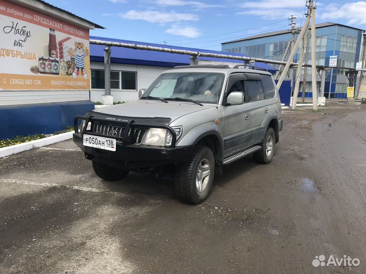 Силовой бампер Land Cruiser Prado 90 (передний)