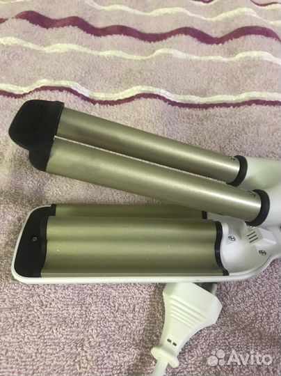 Плойка для завивки волос Двойная волна