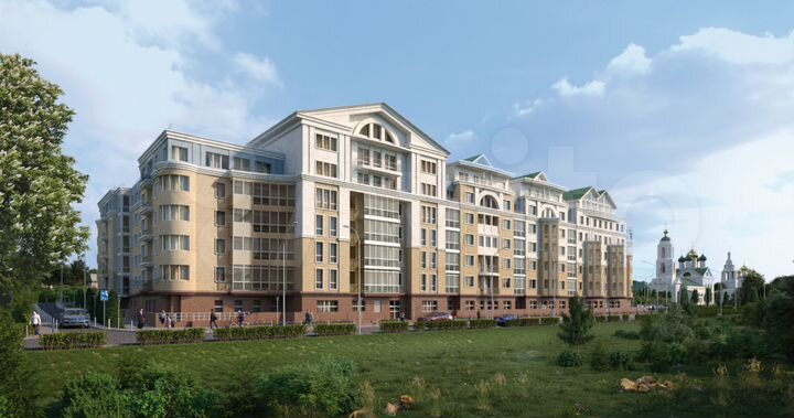 3-к. квартира, 109 м², 6/7 эт.