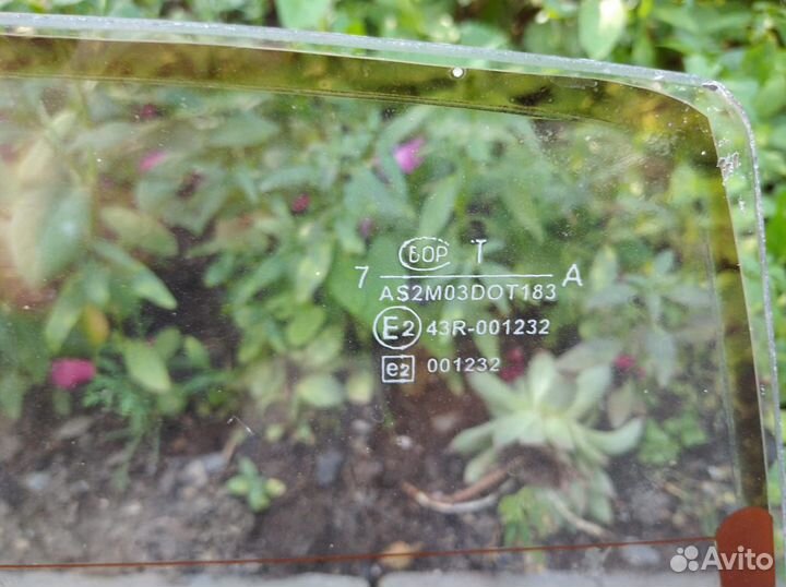 Авто Стекло на ваз (AS2M03DOT183, 43R-001232) бор