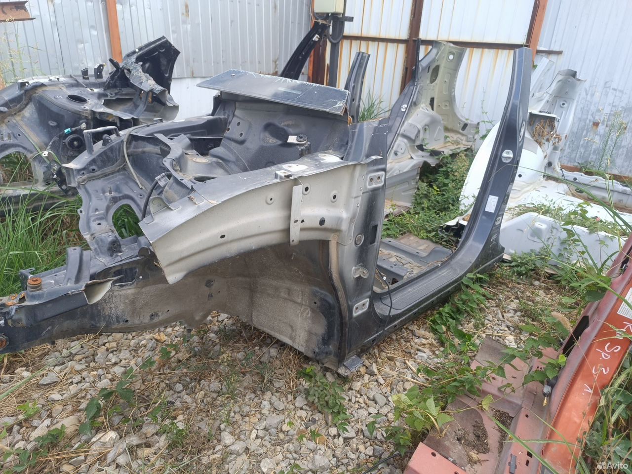 Порог левый стойка двери Киа Соул 3 19-н.в