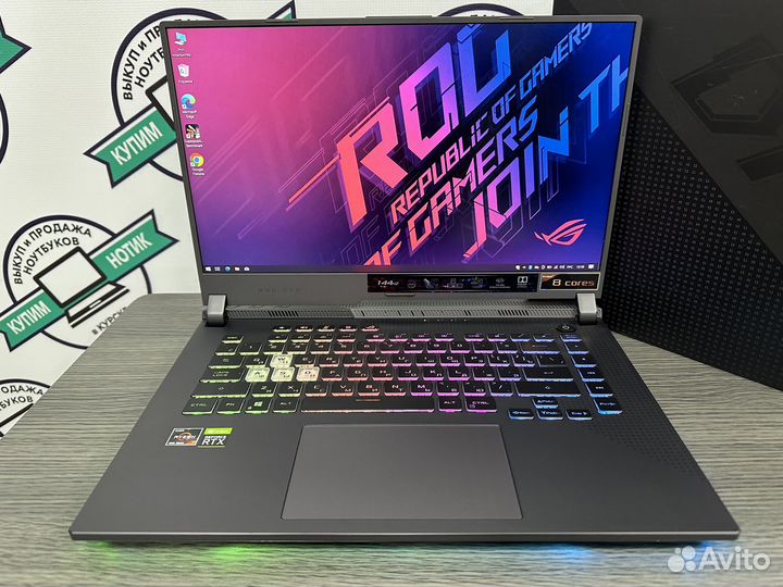 16 ядер 144Hz Ryzen7-4800 Geforce RTX3050Ti SSD512