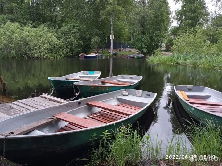 Аренда вёсельных лодок на Вуоксе