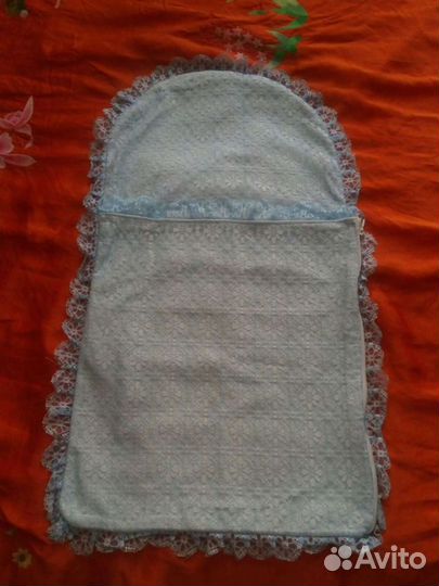 Конверт на выписку для мальчика летний