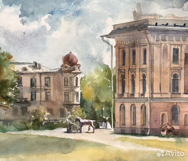 Живопись акварель