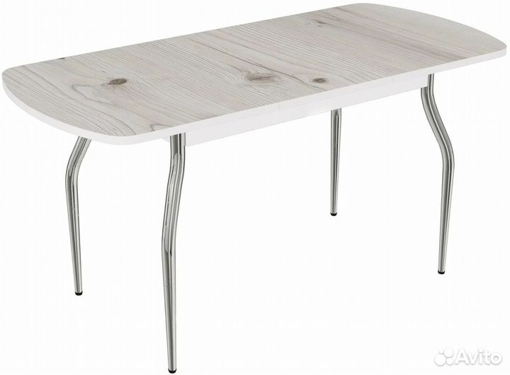 Стол Раздвижной Пластиковый (изогнутое подстолье)