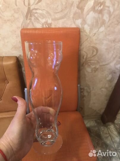 Ваза стекло для декора