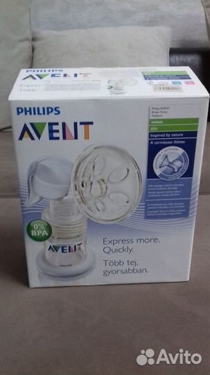 Молокоотсос avent ручной