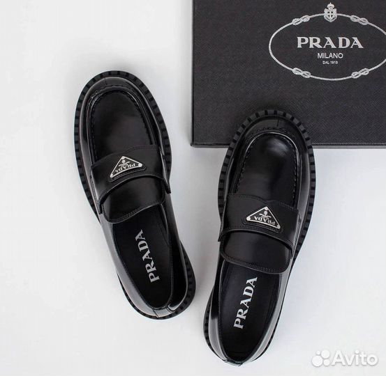 Лоферы мужские Prada