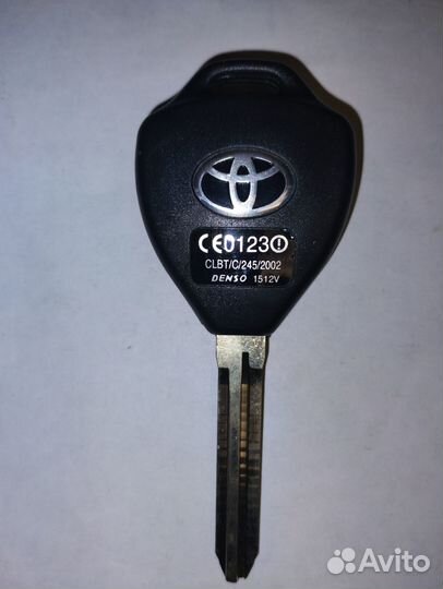 Ключ зажигания Toyota Corolla, Rav-4 Оригинал