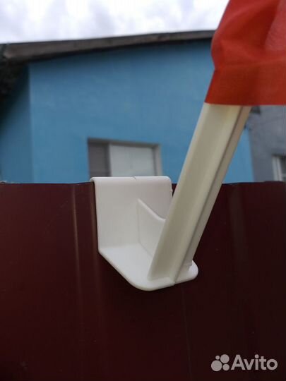 Авто флагштоки на стекло автомобиля без флага