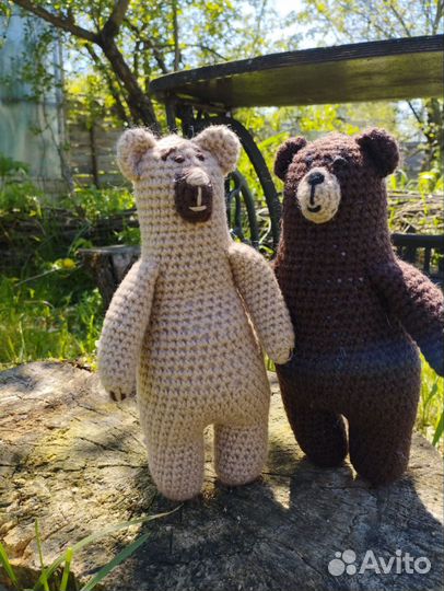 Вязаные игрушки ручной работы