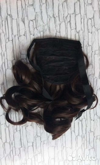 Шиньон хвост