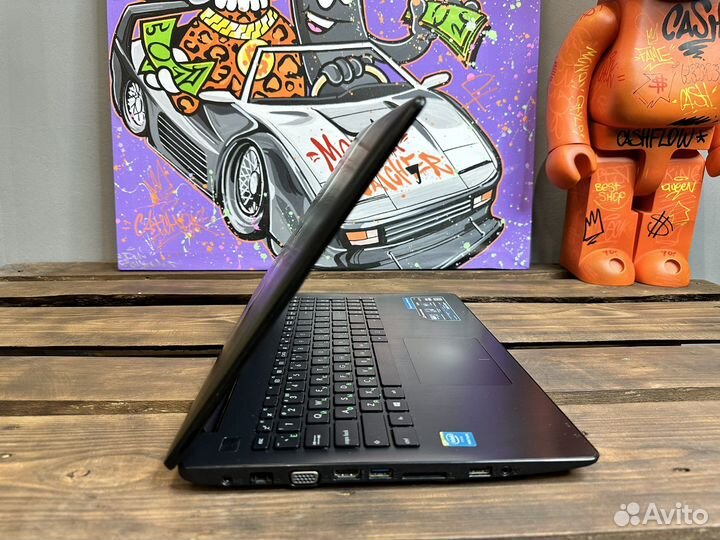 Ноутбук asus 4 ядра HDD 500gb