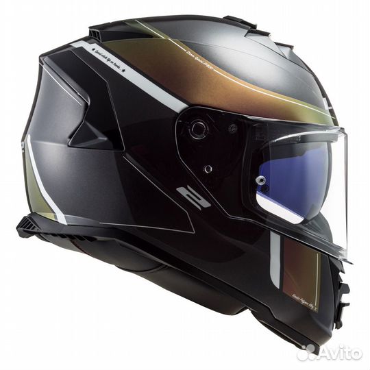 LS2 Мотошлем FF800 storm velvet