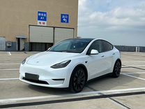 Tesla Model Y AT, 2021, 7 438 км, с пробегом, цена 5 013 243 руб.