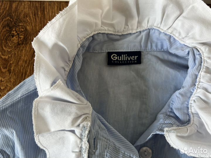 Школьная форма Gulliver для девочки 134 серая