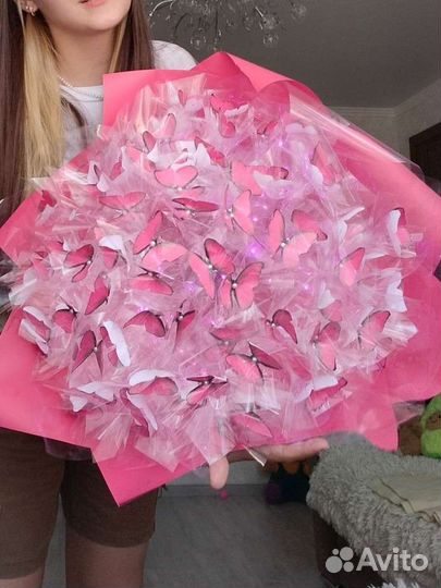 Букет с бабочками