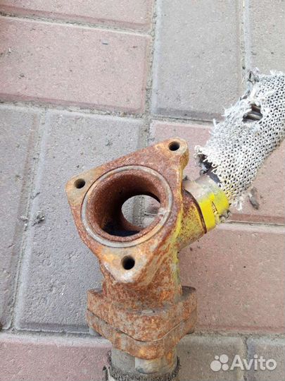 Приёмная труба Porsche cayenne 958 3.0tdi