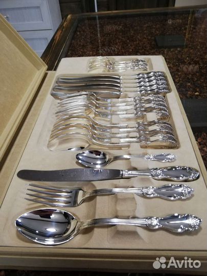 Серебряная Роза знак качества СССР, клеймо