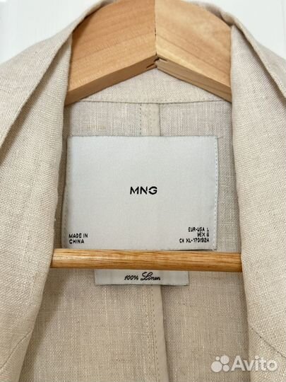 Льняной кардиган mango