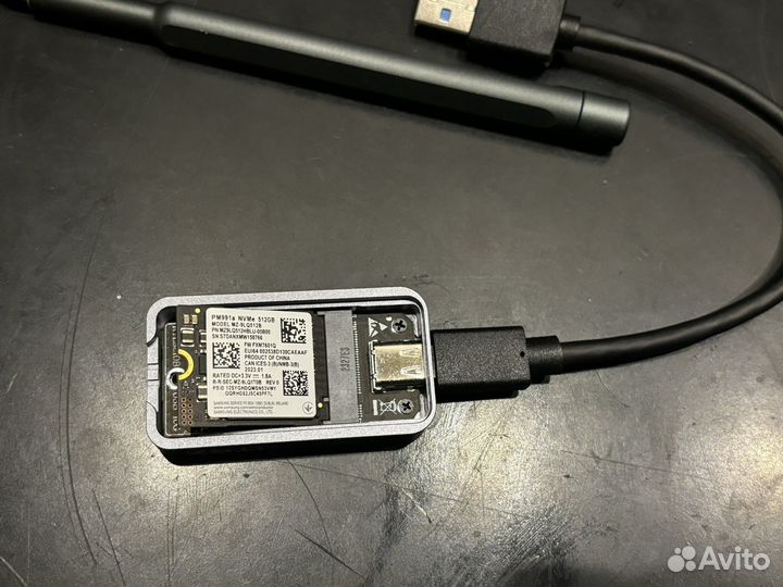 USB Samsung SSD 512g (type-c usb 3.2) mini