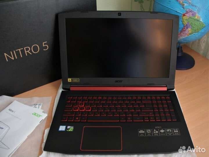 Игровой ноутбук Acer nitro 5 AN515-52