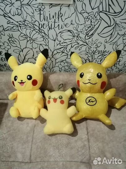 Мягкая игрушка пикачу