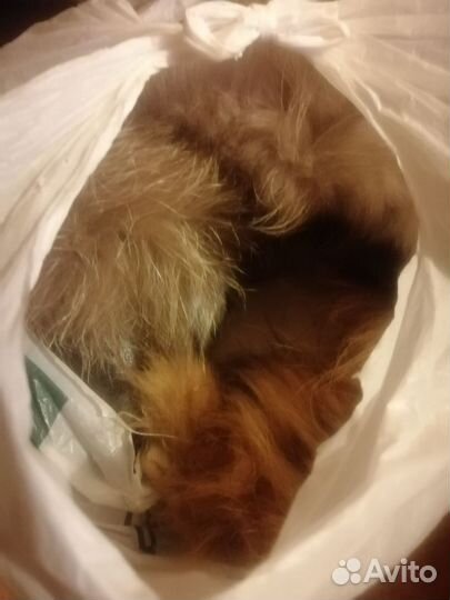 Натуральный мех пакетом