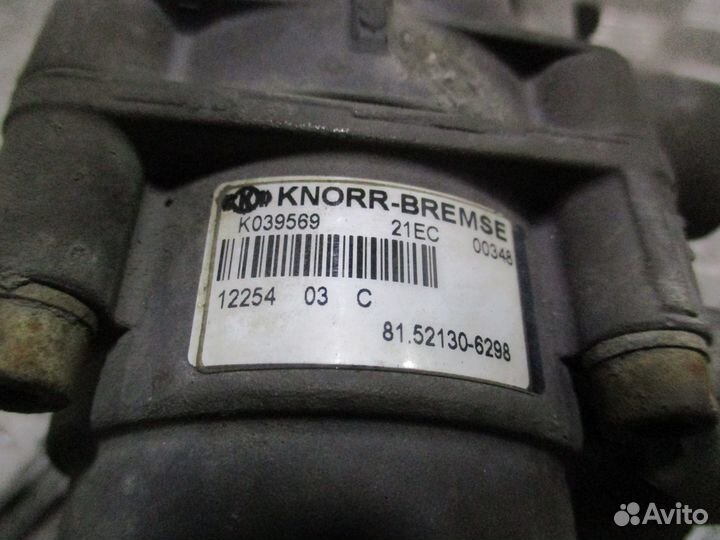 Кран главный тормозной MAN 81521306298