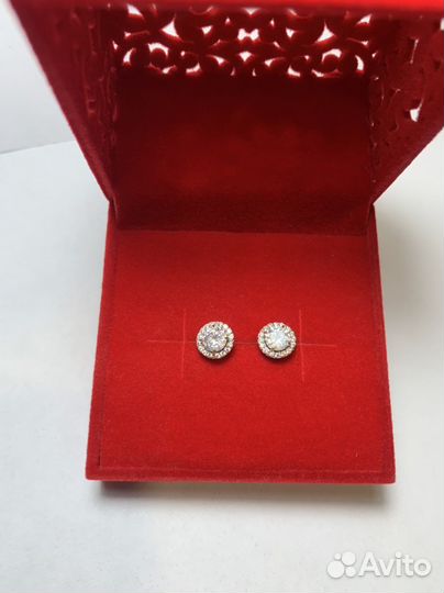 Золотые серьги