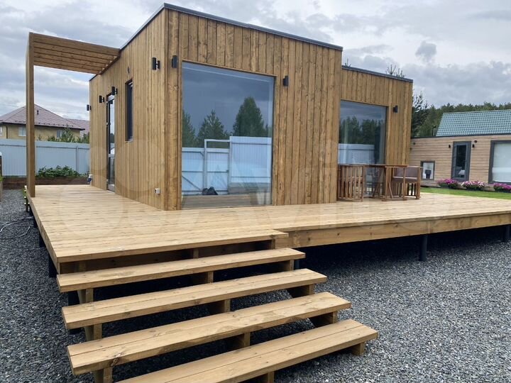 Дом 54 м² на участке 8 сот.