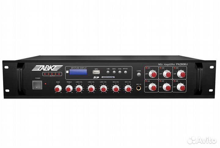 Микшер-усилитель ABK PA-2612U