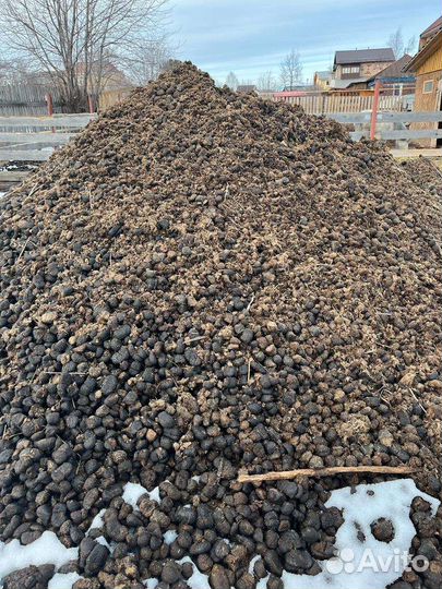 Навоз конский в мешках