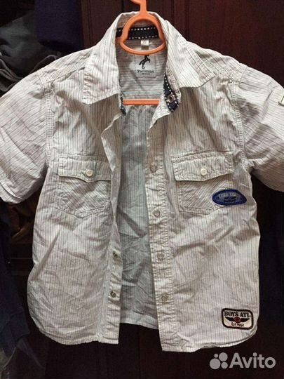Рубашки на 6-7 лет пакет