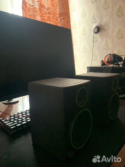 Студийные мониторы Mackie CR3 (Black - green)