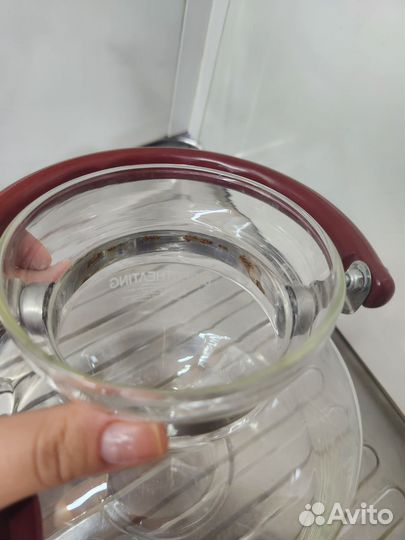 Чайник заварочный стеклянный