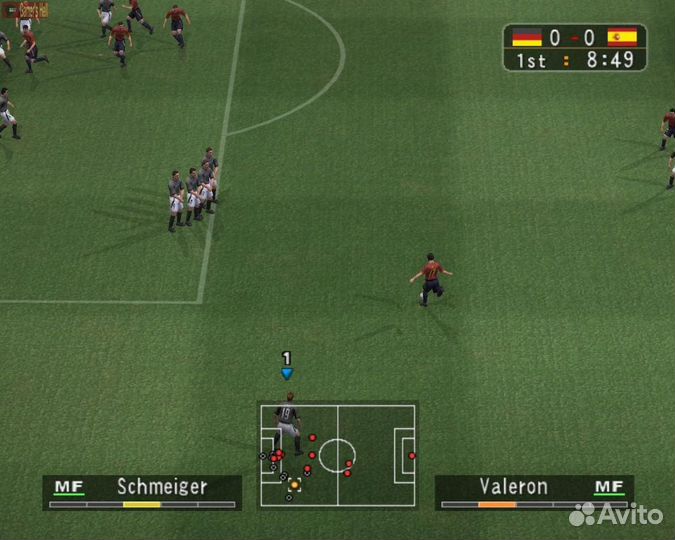 Pro Evolution Soccer 3, б/у, английский (PS2)