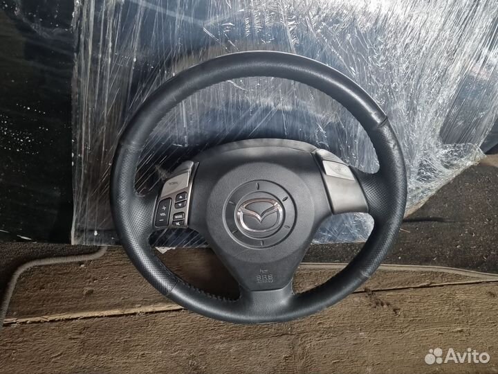 Руль с подушкой Мазда 3 BK