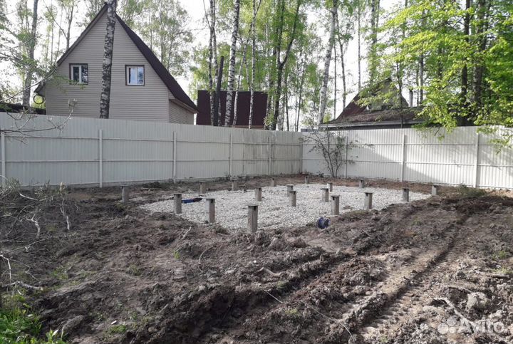 Фундамент жб сваи
