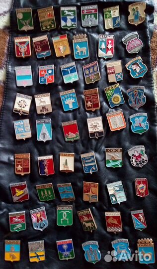 Значки ссср, гербы городов