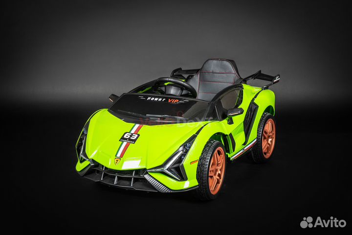 Новый электромобиль электромашинка пульт управл