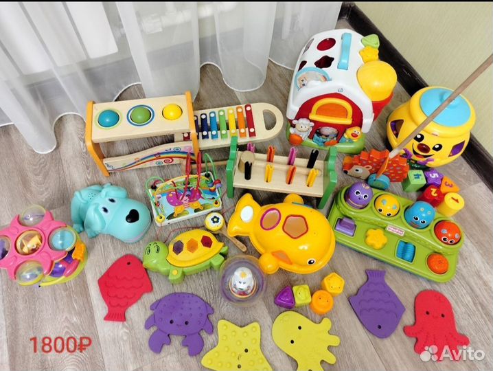 Развивающие игрушки для малышей от 6 месяцев