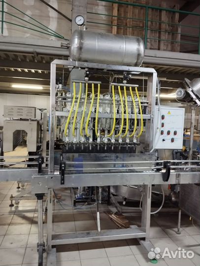 Линия розлива газ/не газ лимонада