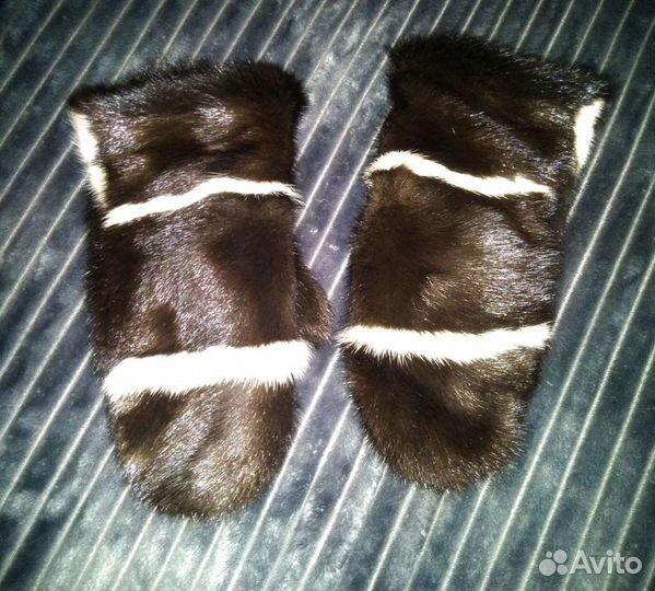 Варежки норка (новые)