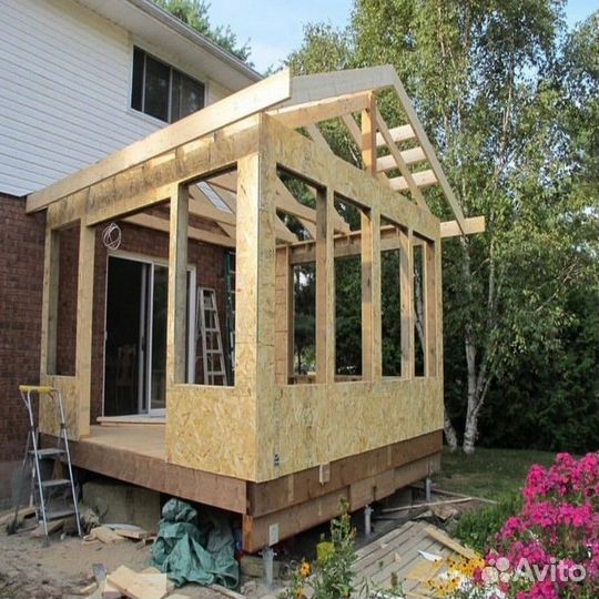 Строительство пристроек