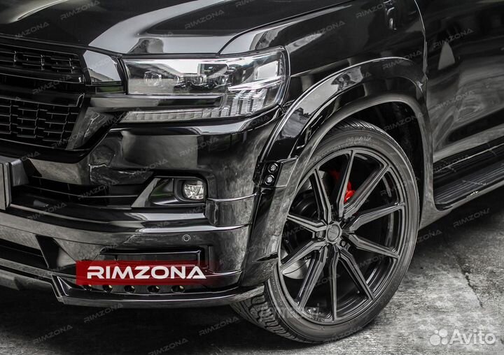 Кованые диски R22 на Toyota Land Cruiser Prado